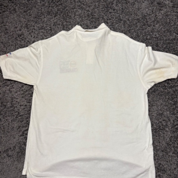 VINTAGE Houston Rockets Logo Athletic 94-95 NBA Champs Polo Shirt NBA XL SIGNED - Picture 7 of 9